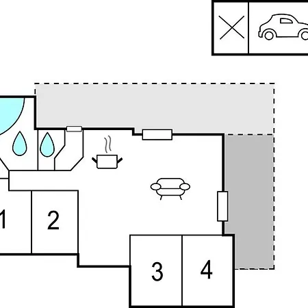 Hébergement de vacances Sandleddet Hojby Ii